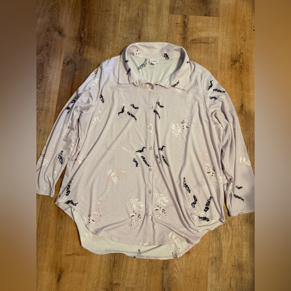 Lularoe button down shirt
